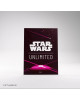Star Wars Unlimited: Premium Art Sleeves: Card Back Magenta