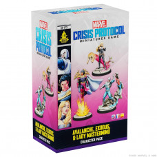 Marvel Crisis Protocol:  Avalanche, Exodus & Lady Mastermind