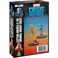 Marvel Crisis Protocol: Captain America & The Original Human Torch