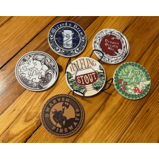 The Red Dragon Inn: Ceramic Coaster Set