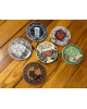 The Red Dragon Inn: Ceramic Coaster Set