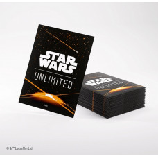 Star Wars Unlimited: Premium Art Sleeves: Card Back Orange