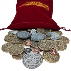 The Red Dragon Inn: 5 Players Coin Set
