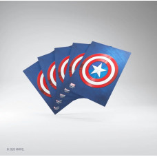 Предзаказ: Marvel Champions Art Sleeves: Captain America