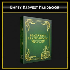 Resin Piece Book Sets: Harvest Handbook Empty Box
