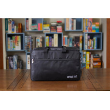 Premium Board Game Bag: Carbon Fiber Black 