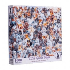 Dog Park: 128 Wood Dogs Puzzle