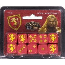 A Song of Ice and Fire: House Lannister Dice