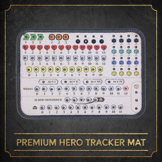 Hoplomachus: Victorum: Premium Hero Tracker Mat