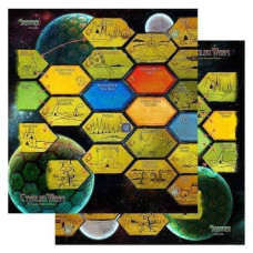 CW-M12: Cthulhu Wars: 6-8 Shaggai Map 