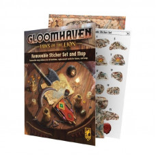 Gloomhaven Jaws of Lion: Removable Sticker Set