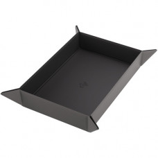 Magnetic Dice Tray Rectangular Black/Gray