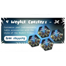 Sons of Faeriell: 4 Coasters