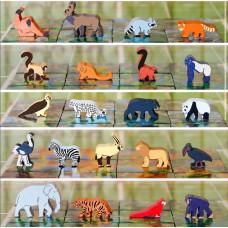 Zoo Tycoon Meeple Set